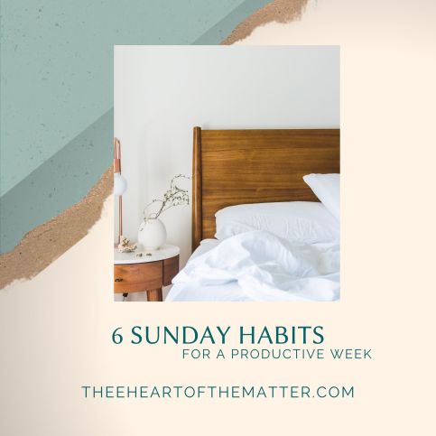 6 SUnday habits
